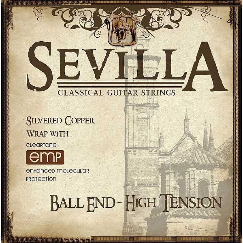 Набір струн CLEARTONE 8452 SEVILLA BALL END HIGH TENSION
